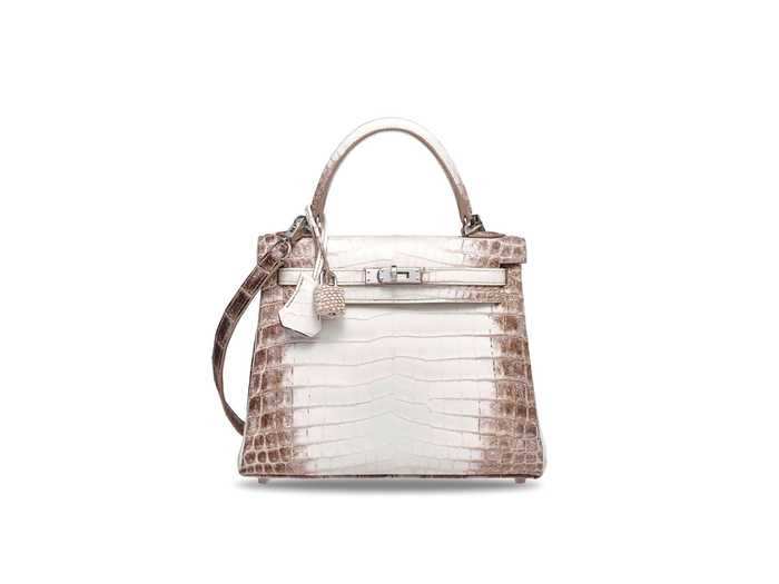 The priciest Hermes Kelly Bag auctioned by Christie