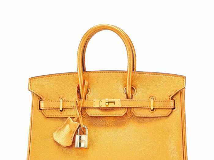 The most expensive Hermes leather bag sold at a Christie