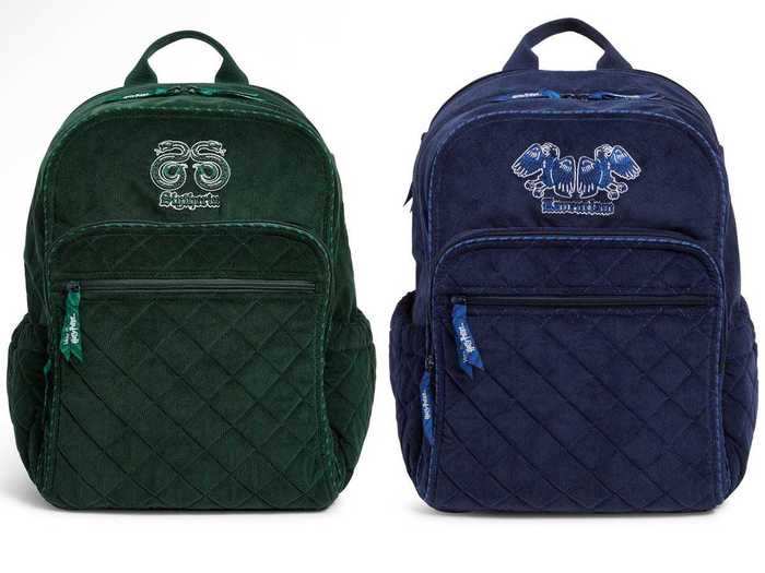 The Campus Backpack is available in a variety of different designs, including each Hogwarts House.