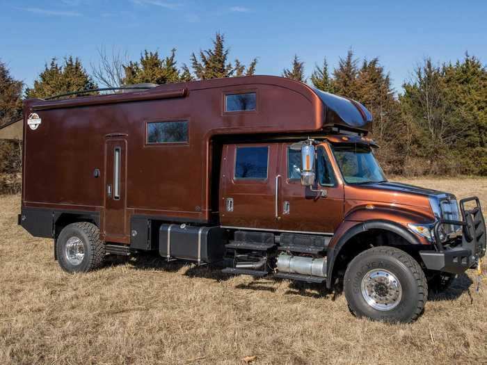 For $650,000, the UXV-MAX RV overlander could be your new home away from home.