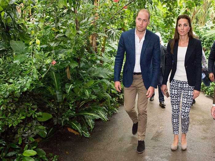 In 2016, she visited the Eden Project in Cornwall wearing $30 pants from Gap.