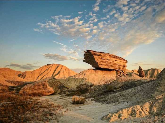 Will and Kristin hardly saw another living thing when staying at Toadstool Geological Park in Nebraska.