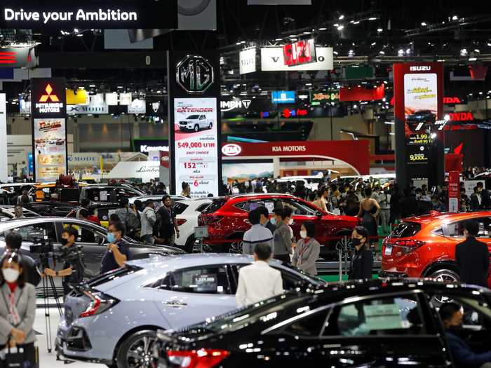 Auto shows worldwide were postponed, moved online, and called off entirely as the COVID-19 pandemic shook the auto industry and prohibited large gatherings.