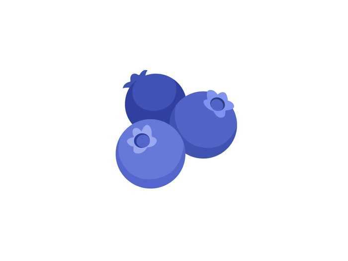 2. Blueberries