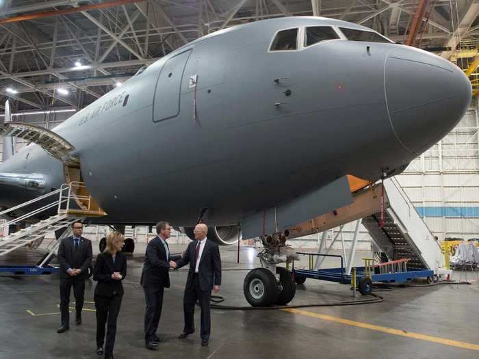 The contract, instead, went to Boeing for the KC-46 Pegasus.