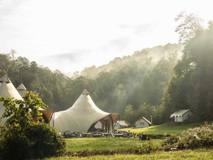 Tennessee: Under Canvas Great Smoky Mountains