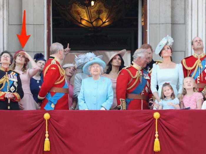 She can usually be spotted along with other members of the royal family at ceremonial events like Trooping the Colour.