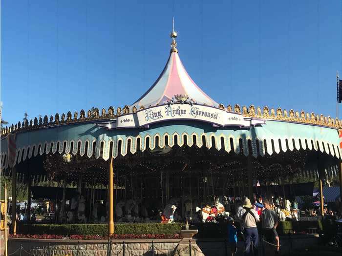 King Arthur Carrousel has nearly 70 unique horses.