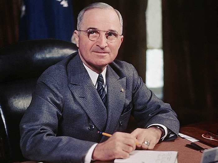 Harry Truman operated his family farm in Grandview, Missouri, for 11 years.