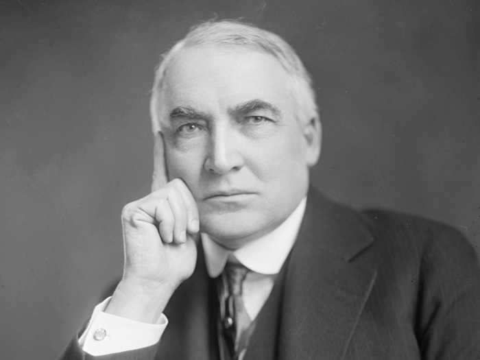 Warren Harding was a newspaper editor in Marion, Ohio. He purchased the Marion Star in 1884.