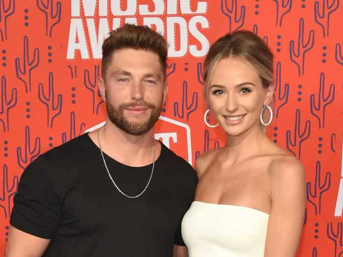 Country singer Chris Lane is married to Lauren Bushnell.