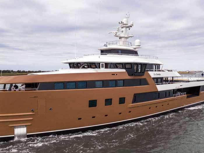 Tinkov is an extreme-sports enthusiast, according to Fraser Yachts, which managed the build.