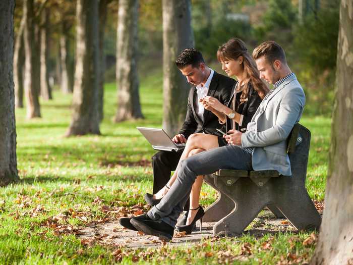 Sitting next to a stranger on a park bench today seems risky, though it used to be common practice.