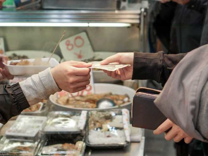 Handling cash and change might make you feel like you need to wash your hands immediately now.