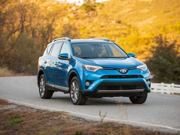 And a 2017 Toyota RAV4 hybrid.