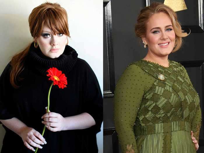 During her "19" era, Adele used to sport a beehive hairdo like Amy Winehouse.