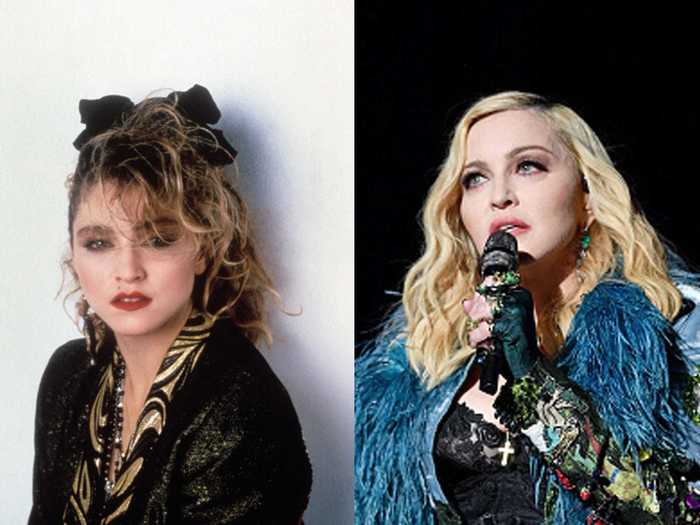 Madonna got her start as a backup dancer and New York "scenester."