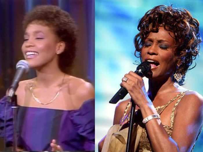 A young Whitney Houston debuted on "The Merv Griffin Show" in 1983, and Griffin called her "simply breathtaking."