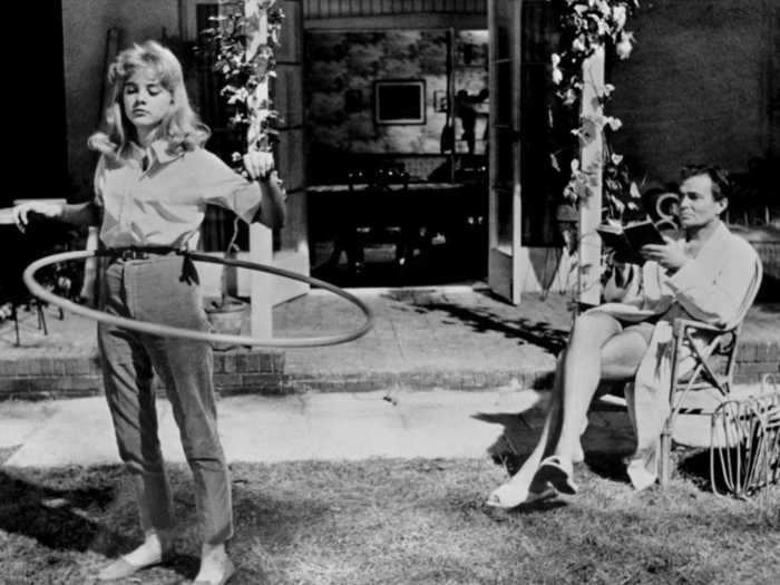 The original film adaptation of "Lolita" (1962) included a 38-year age gap between the lead actors.