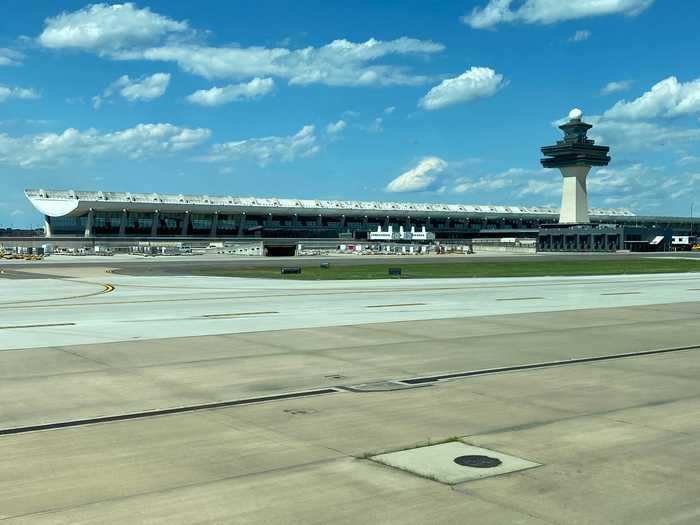 I had time in between flights so I headed to the main terminal to see if check-in would be different here than in Orlando. Dulles Airport is one of United