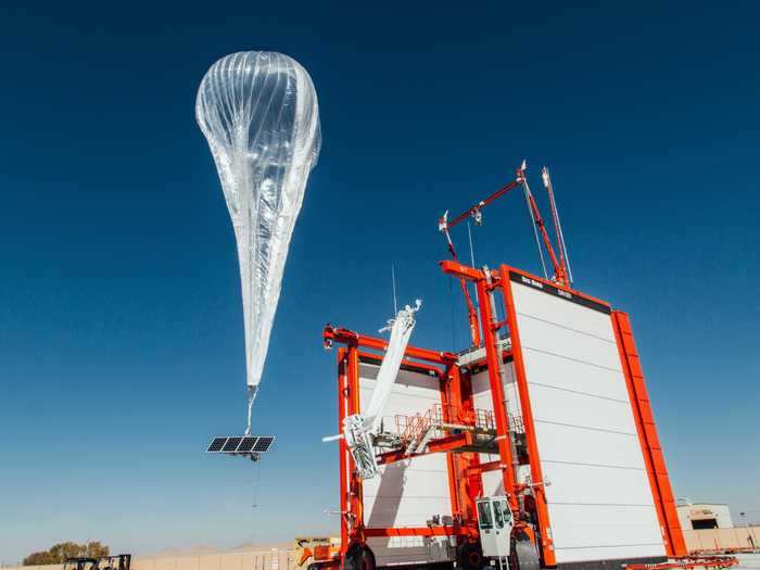 They can launch a balloon up to 60,000 feet high every 30 minutes.