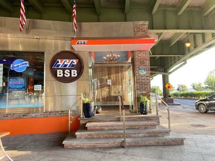 Luckily, there was an old familiar bar waiting at the end of the pier, 123 Burger Shot Beer, where we could get some cheap hamburgers for the 30-block walk back.