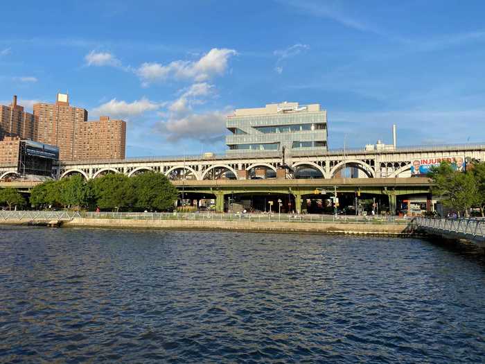 Come fall, the Baylander will serve the scores of Columbia University students and faculty in the area, with the main campus just a few blocks south and some university buildings visible from the ship.