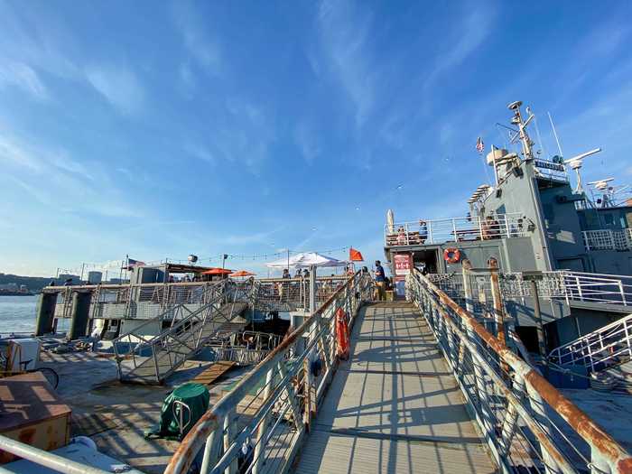 We had great weather and were expecting smooth sailing as we walked aboard.