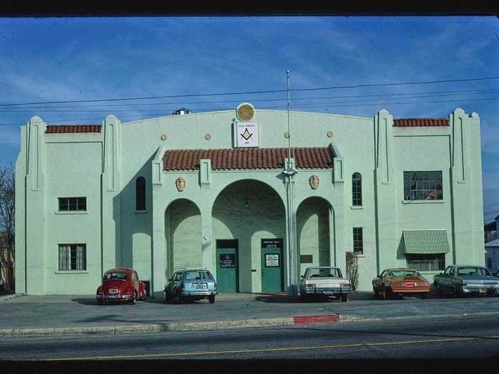 19. American Legion Post in Paso Robles, California, photographed in 1977.