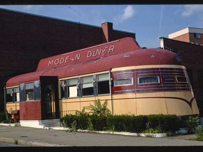 12. The Modern Diner in Pawtucket, Rhode Island, photographed in 1978.