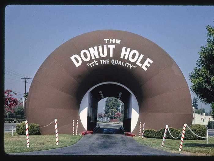 8. The Donut Hole in La Puente, California, photographed in 1991.