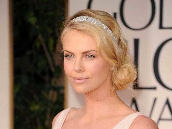 Charlize Theron moved to the US to work as a model.