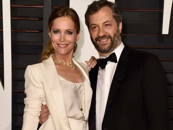 Leslie Mann has appeared in several of Judd Apatow