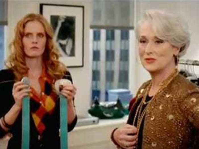 Miranda Priestly from "The Devil Wears Prada" would make an estimated $2 million a year — Meryl Streep was reportedly paid more than double to play her.