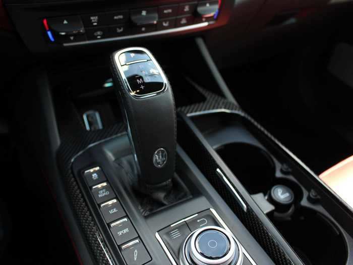 The joystick shifter exudes Fiat Chrysler, but one gets used to it quickly enough.