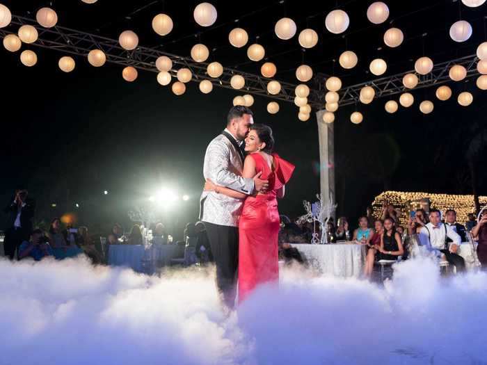 "One of my goals before the wedding was to be able to do our first dance together without crutches," Chavda also told Insider.