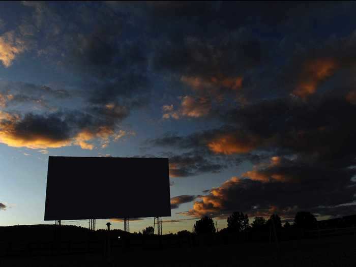 The drive-in is operating with restrictions to prevent the spread of coronavirus. All tickets and food must be bought online, and cars have to park at least 10 feet apart. Additionally, restrooms are being cleaned every 15 minutes.