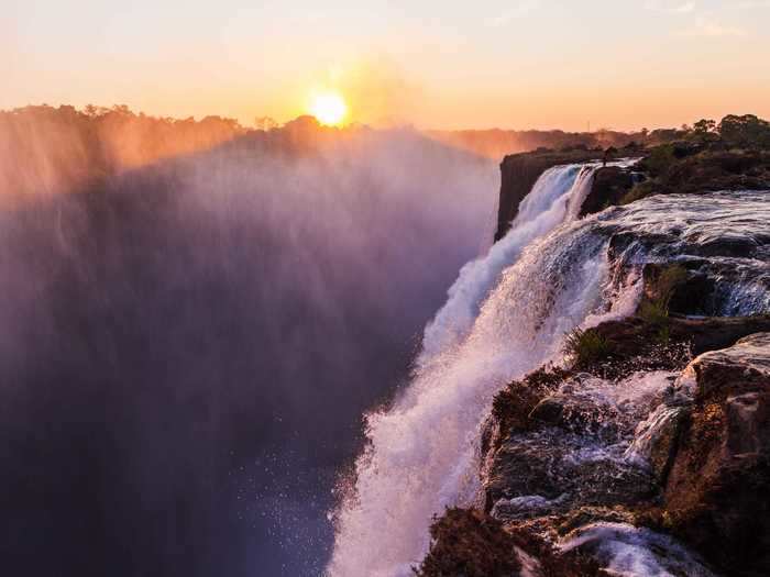 ZAMBIA AND ZIMBABWE: Victoria Falls