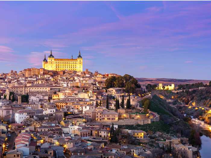 SPAIN: The historic city of Toledo