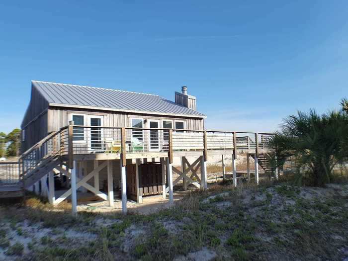 Gulf view home on Saint George Island, Florida, $207