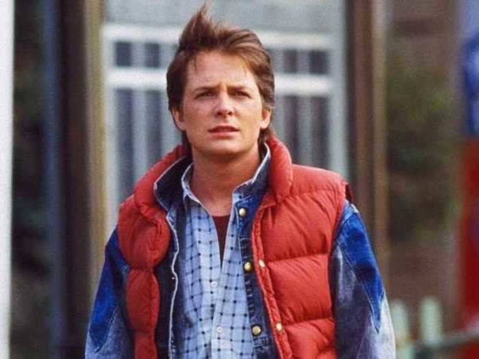 Michael J. Fox starred as Marty McFly, the movie