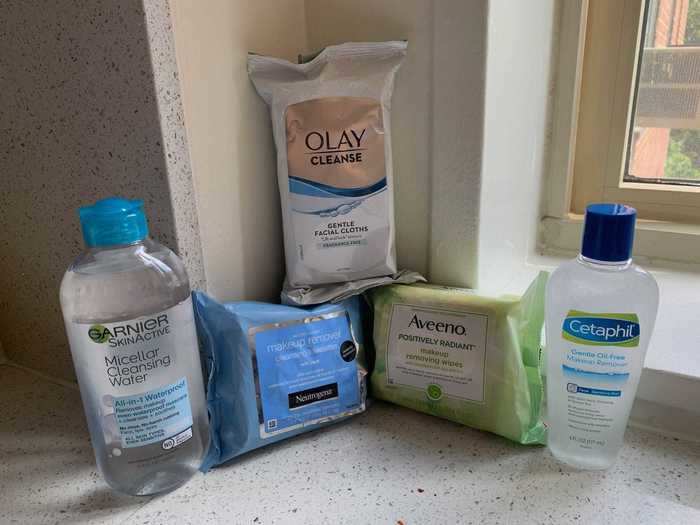 I decided to test five popular makeup removers to see which one was the best.