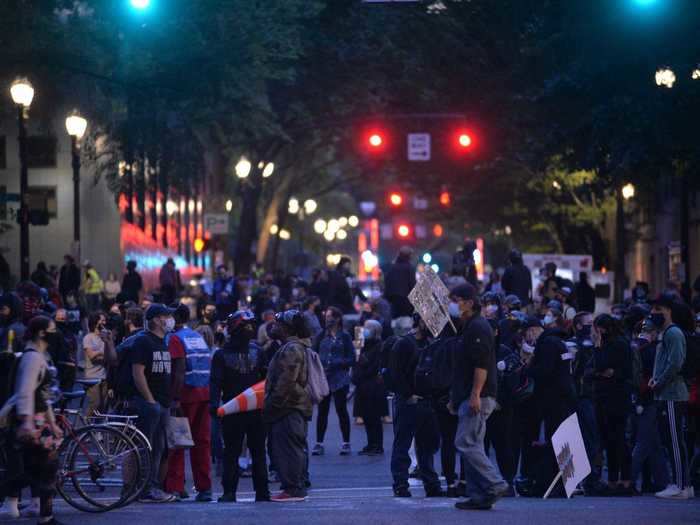 Demonstrators have used a variety of peaceful tactics to combat injustice, with a small minority of protesters engaging in violent or destructive behavior.