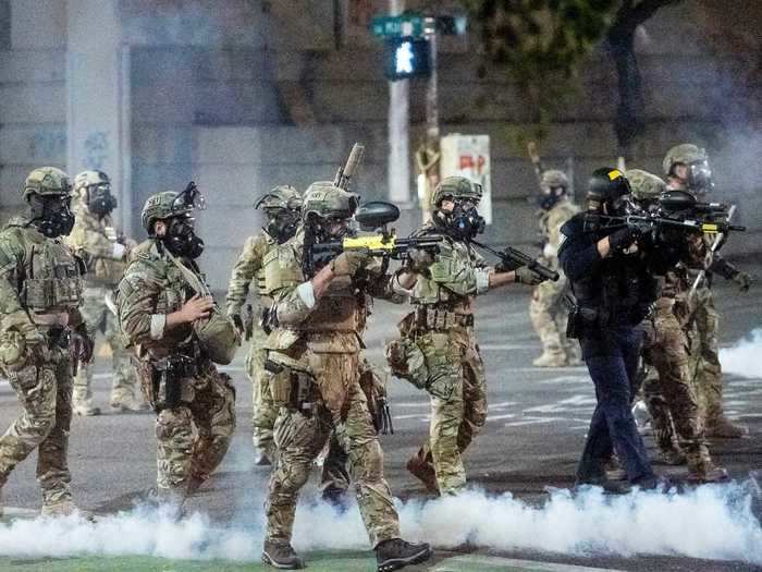 Federal agents, some reporting to the Department of Homeland Security, others to Customs and Border Protection or other federal agencies, have been patrolling the streets of Portland, Oregon.