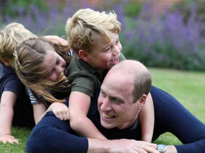 2020: The Cambridge family have been isolating together in Norfolk, England since before the UK lockdown began in March. They have been keeping busy with cooking, baking, and camping in the garden, according to Middleton.