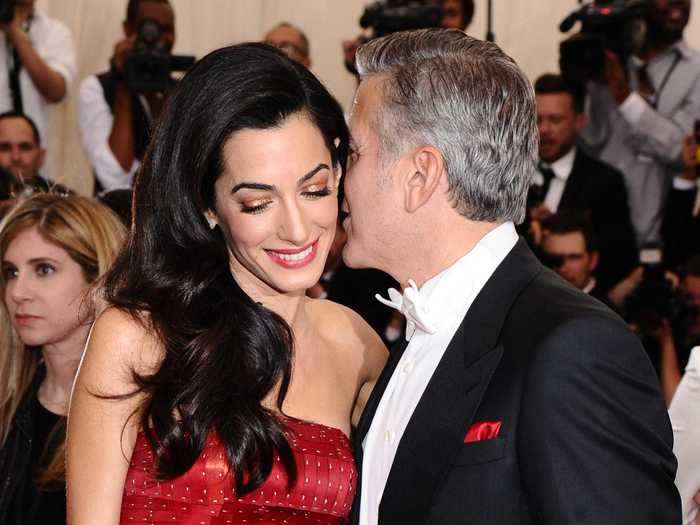 George Clooney met Amal Clooney through a mutual friend.