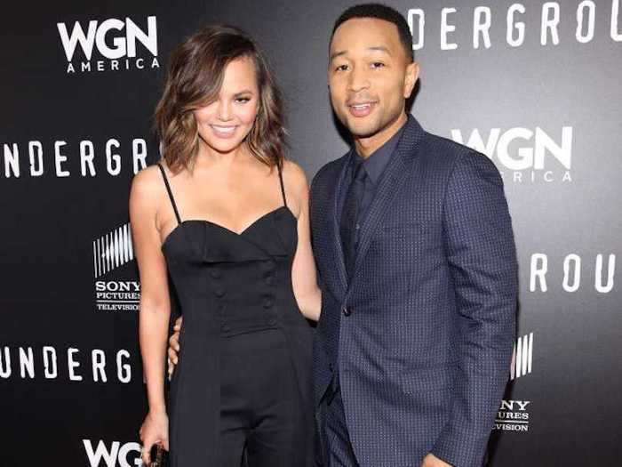 Chrissy Teigen starred in one of John Legend