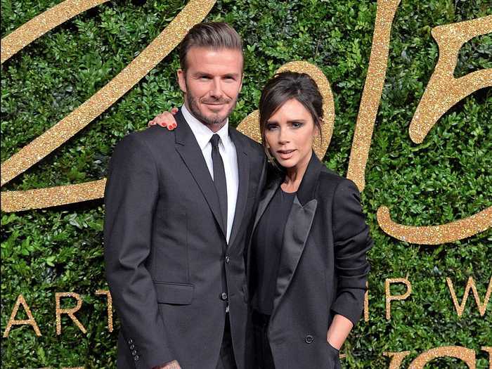 Victoria Beckham says meeting her husband, David, for the first time was "love at first sight."