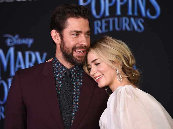 When John Krasinski and Emily Blunt met, Krasinski ditched a dinner with Justin Theroux to hang out with his future wife.