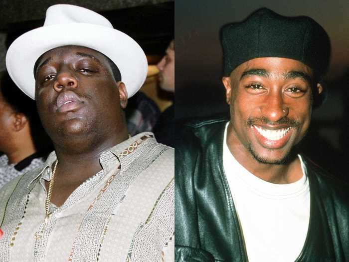 Tupac and Biggie traded barbs before their deaths.